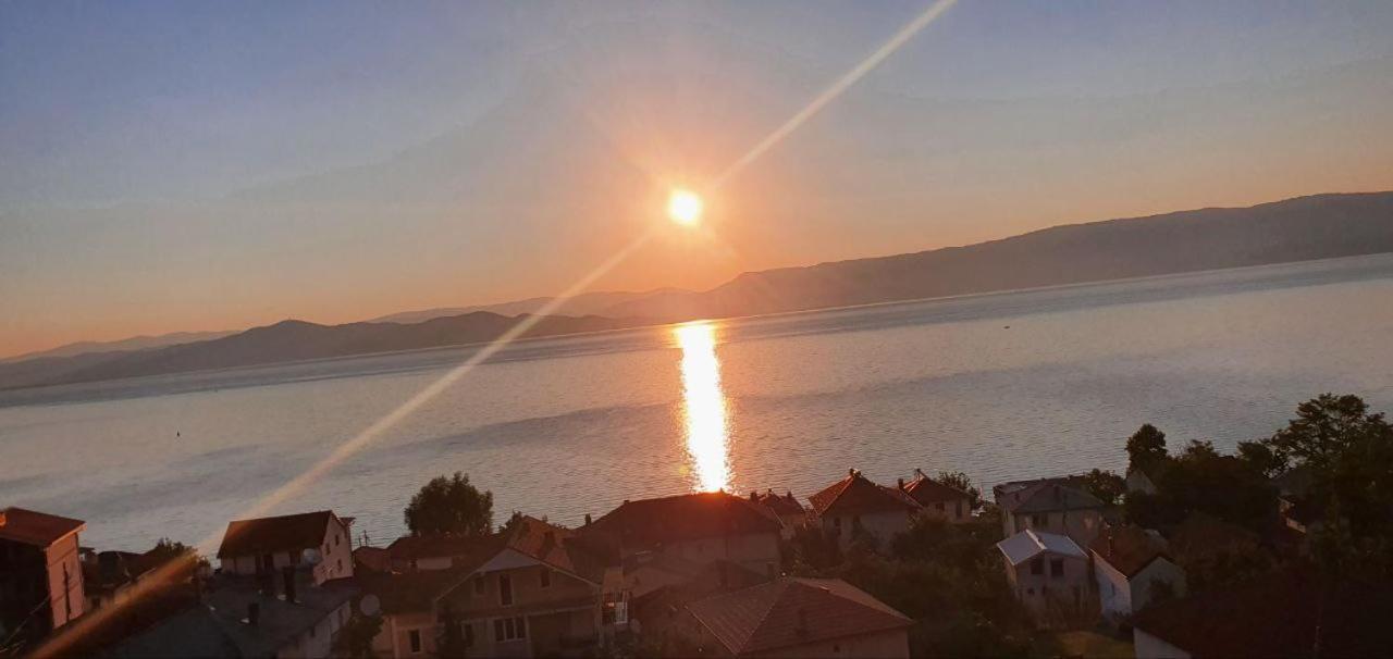 Vila Vista Magica Struga Esterno foto