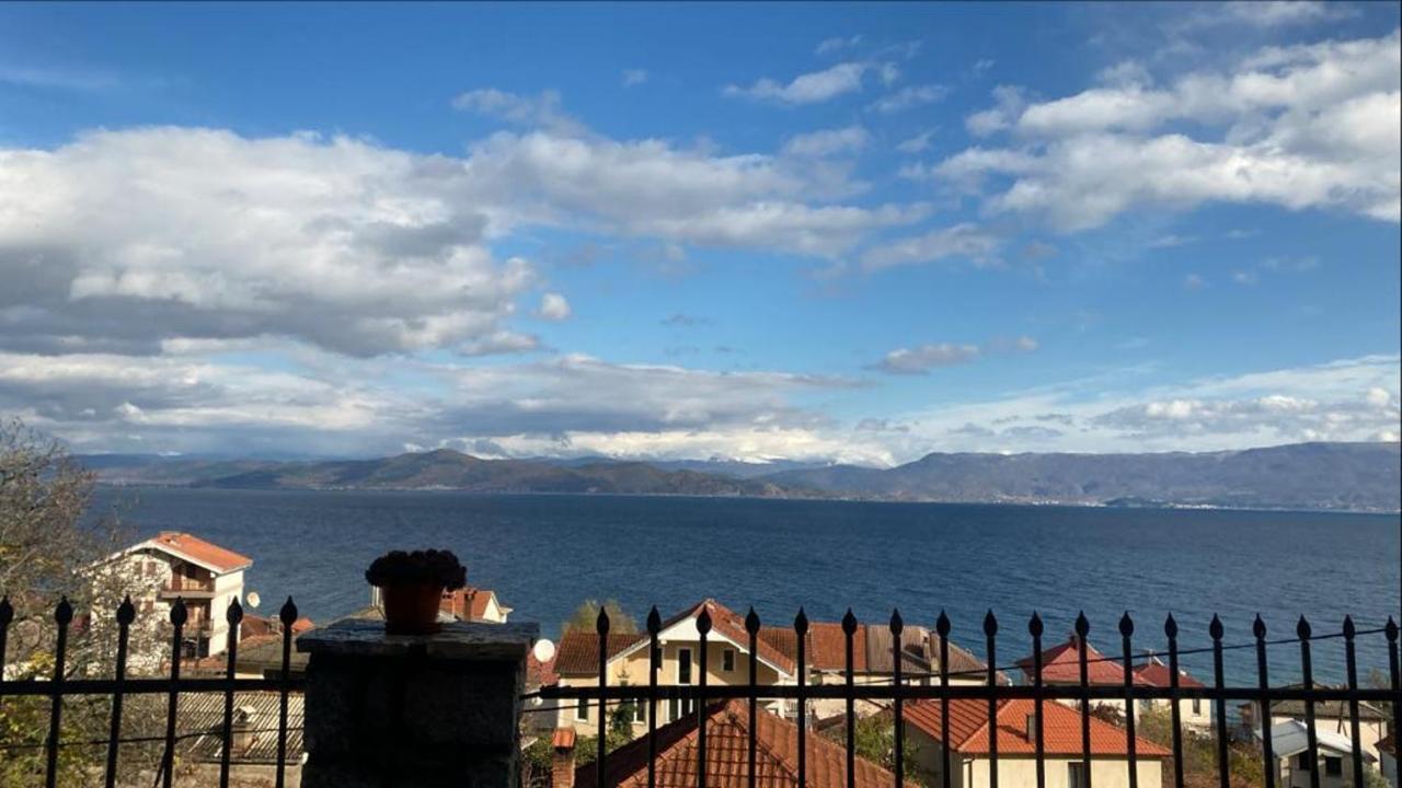 Vila Vista Magica Struga Esterno foto