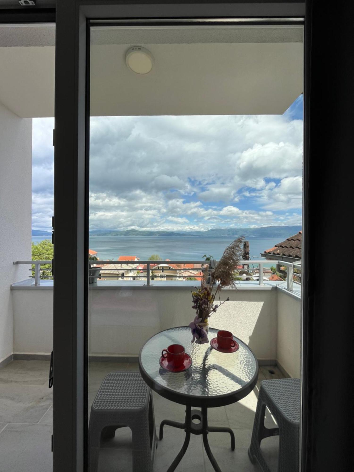 Vila Vista Magica Struga Esterno foto